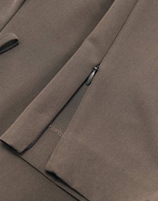 ASOS ADAPTIVE maßgeschneiderte Relaxed Tapered Hose in Beige, 9 von 9