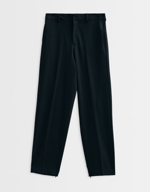 ASOS ADAPTIVE relaxed tapered suit in black, 2 of 3