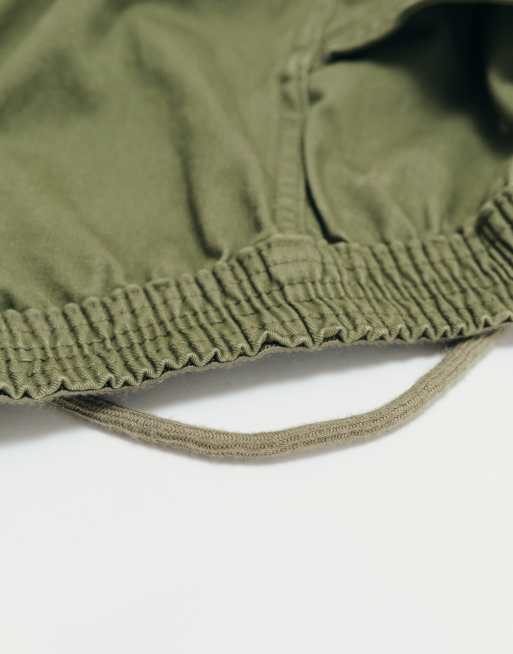 ASOS ADAPTIVE relaxed tapered trousers in khaki, 5 of 7