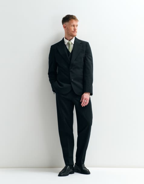 ASOS ADAPTIVE slim suit jacket in black - view 1