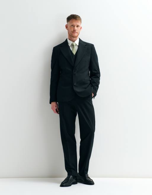 ASOS ADAPTIVE waistcoat in black, 2 of 8