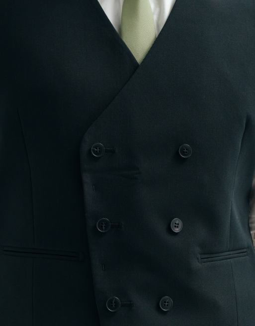 ASOS ADAPTIVE waistcoat in black, 3 of 8