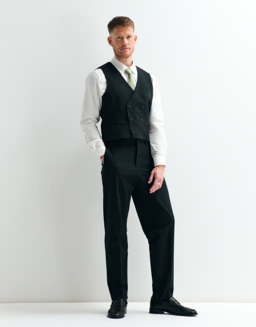 ASOS ADAPTIVE waistcoat in black, 5 of 8