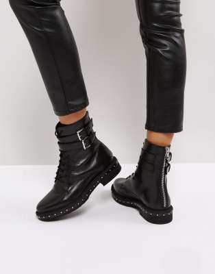 asos bottines cloutées