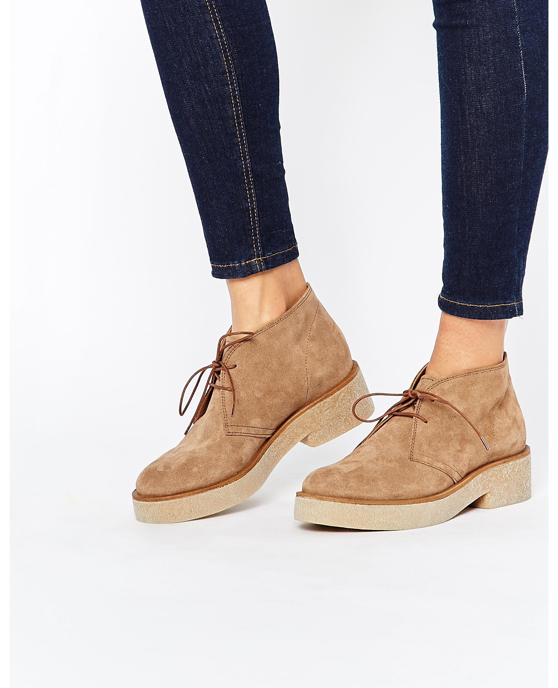 Ромер замшевые ботинки коричневые женские