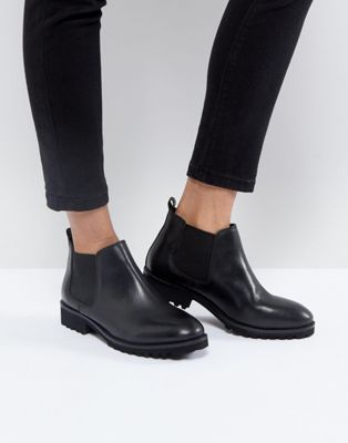 asos leather chelsea boots