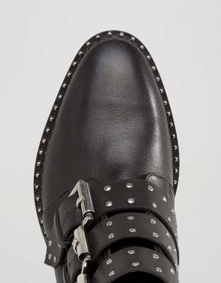 asos bottines cloutees