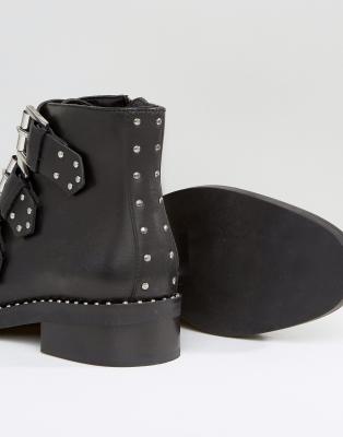 black ankle boots asos