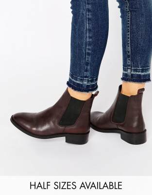 oxblood chelsea boots