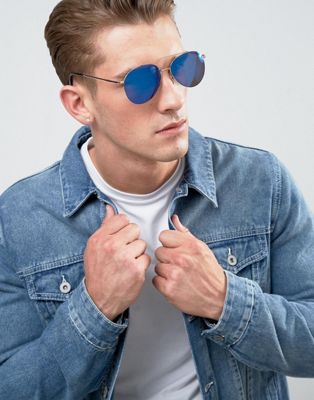 blue lens sunglasses mens
