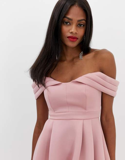 Bardot cold best sale shoulder dress