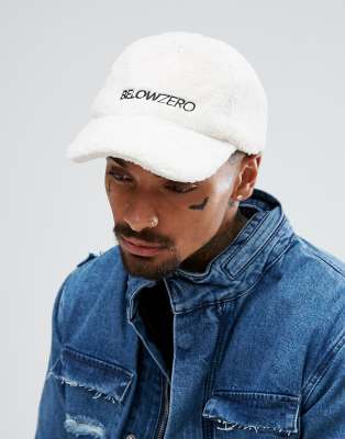 cream baseball cap