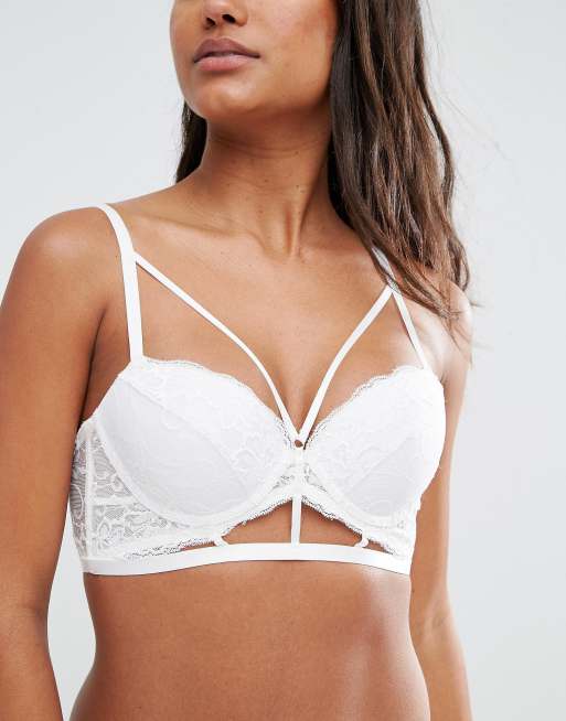 ASOS Becca Lace Strappy Moulded Underwire Bra ASOS