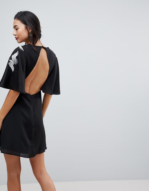 Asos cheap bird dress