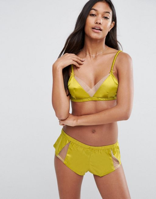 ASOS Blossom Satin & Tulle French Underwear