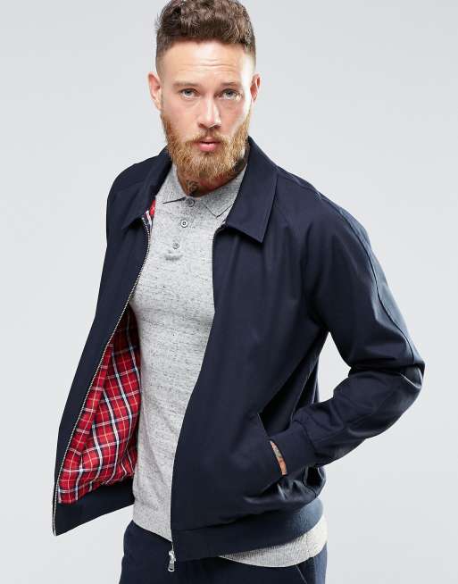 ASOS - Blouson Harrington - Bleu marine | ASOS