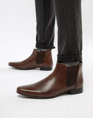 boots daim homme