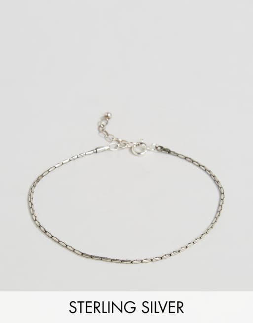 ASOS - Bracciale in argento sterling