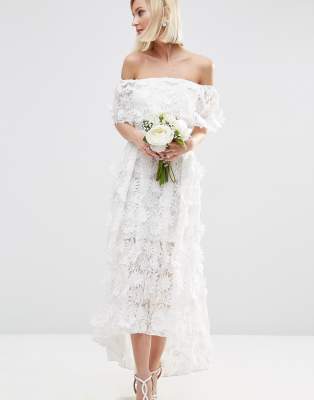 asos bridal skirt