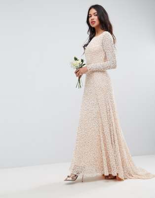 embellished long dress