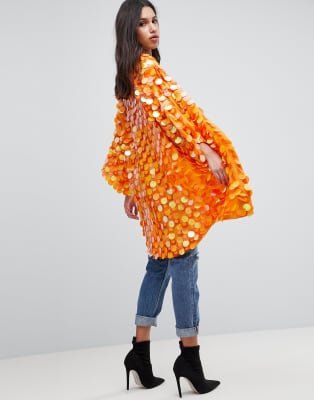 sequin kimono asos