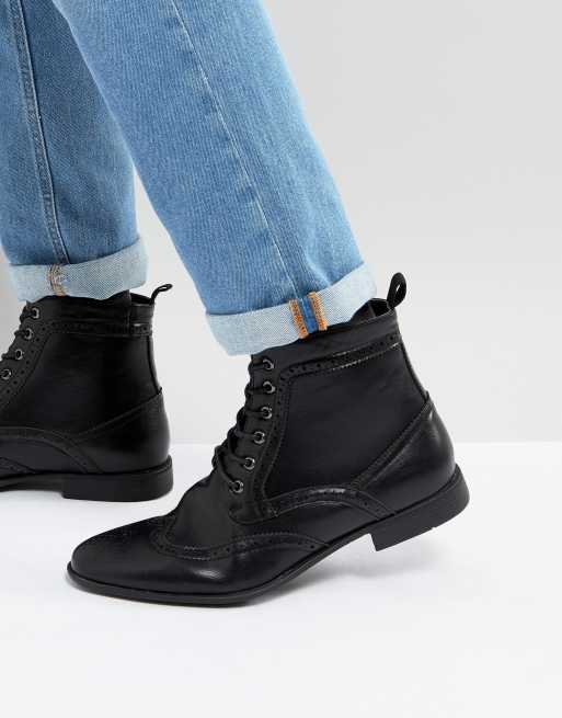 Asos on sale brogue boots