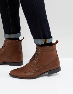 asos brogue boots