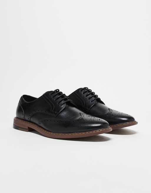 ASOS - Brogues met veters in zwart, 2 van 5