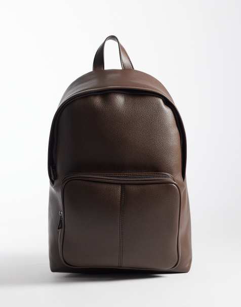 ASOS – Brun, elegant ryggsäck - view 1