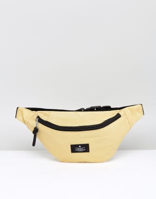 yellow bum bag