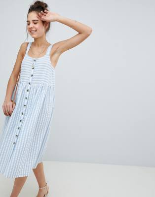 asos seersucker dress