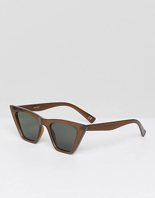 ASOS Cat Eye Sunglasses With Square Frame