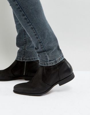 chelsea boots with zip