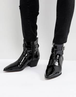 asos mens cuban heel boots