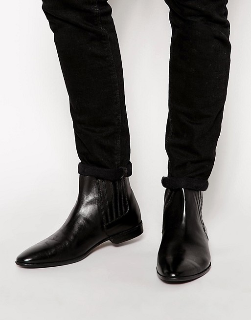 ASOS | ASOS Chelsea Boots in Leather