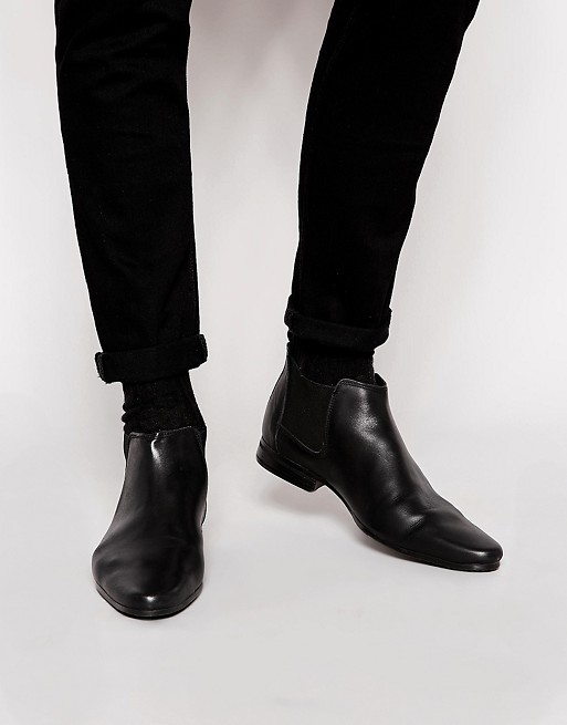 ASOS DESIGN | ASOS Chelsea Boots in Leather