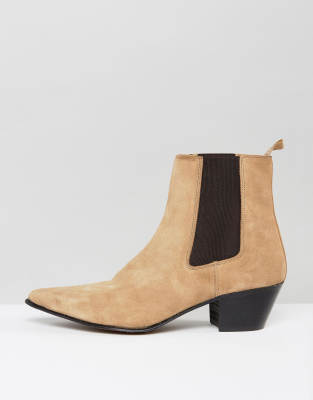 asos mens cuban heel boots