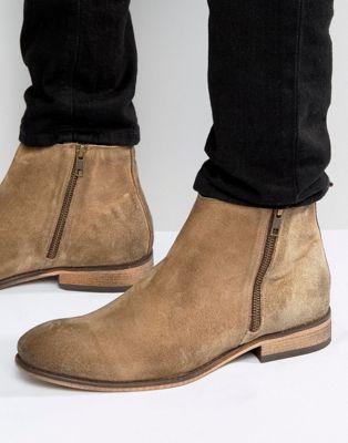 chelsea boots with zip
