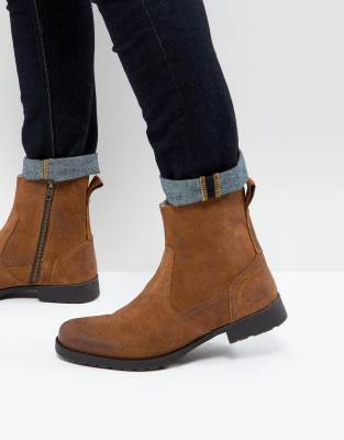 chelsea faux shearling lined boot