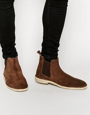 desert chelsea boots