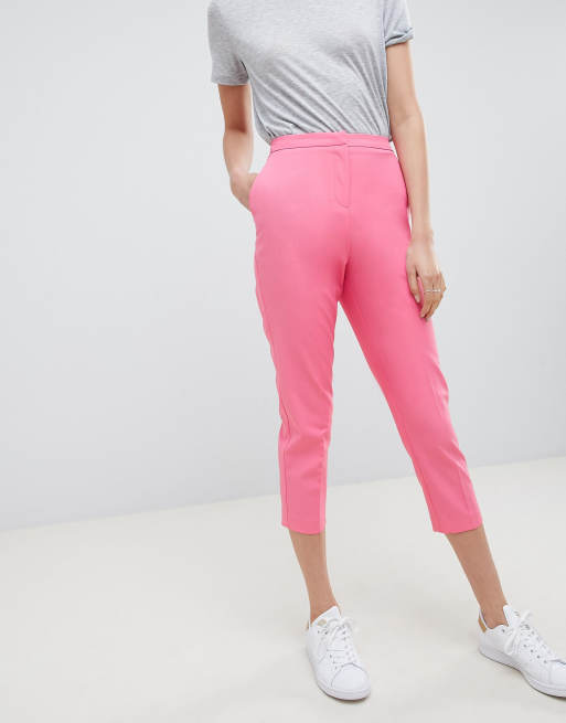ASOS Cigarette Pant in Pop Pink, 4 of 4