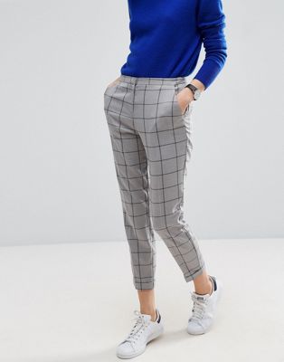 grid cigarette trousers