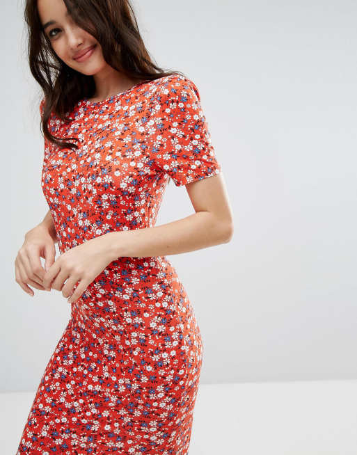 Asos city 2024 maxi tea dress