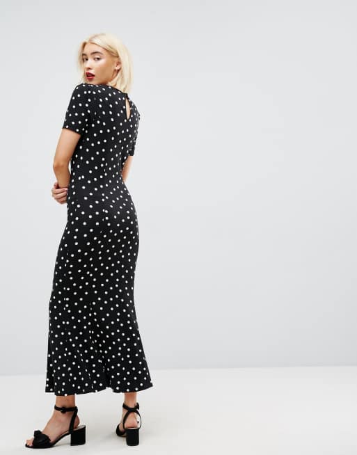 Asos city maxi store tea dress