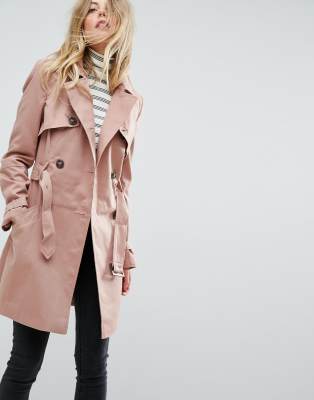 asos design classic trench coat