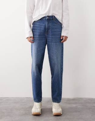 Asos Collective Asos Cltv Ac-b-251 Tapered Slim Jeans In Blue