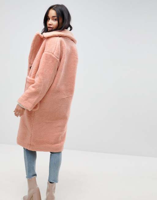 Asos teddy borg outlet coat