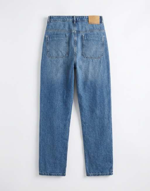 ASOS COLLECTIVE - AC-B-251 - Jean slim fuselé - Bleu moyen délavé, 6 de 7