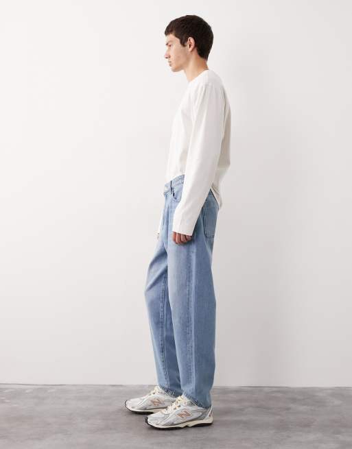 ASOS COLLECTIVE - AC-B-251 - Smalle tapered jeans i lys vask , 5 af 7