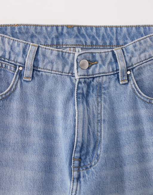 ASOS COLLECTIVE - AC-B-251 - Smalle tapered jeans i lys vask , 7 af 7